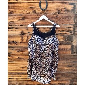 SWIMSUITS FOR ALL | Swim Dress One Piece Swimsuit Cheetah 24